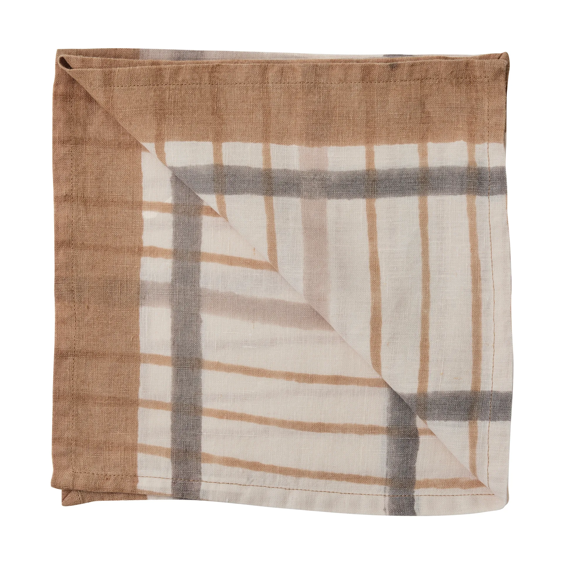 Tovagliolo Ella 50x50 cm, Nocciola Tell Me More