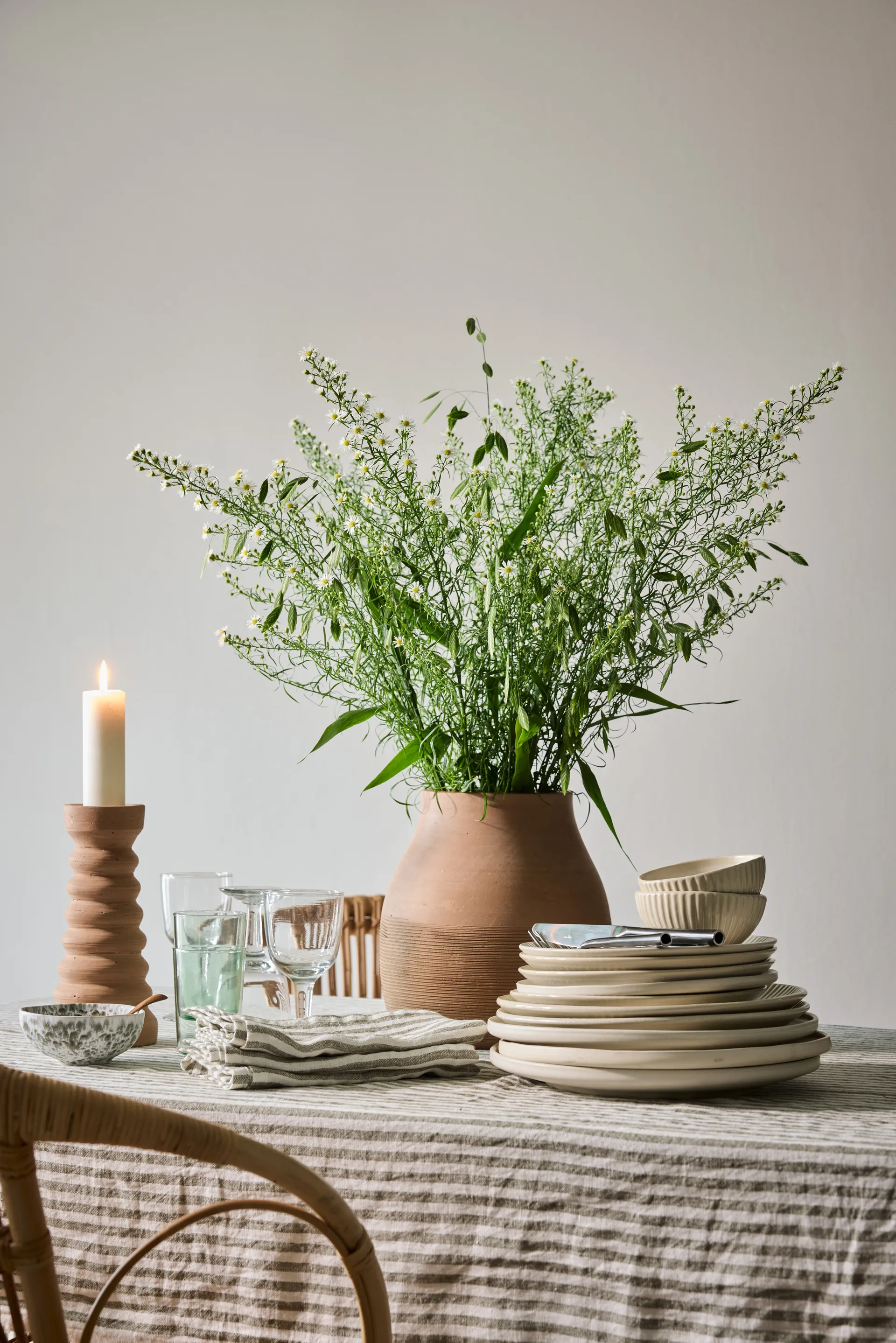 Tovagliolo Leon 145x270 cm, Seagrass Tell Me More