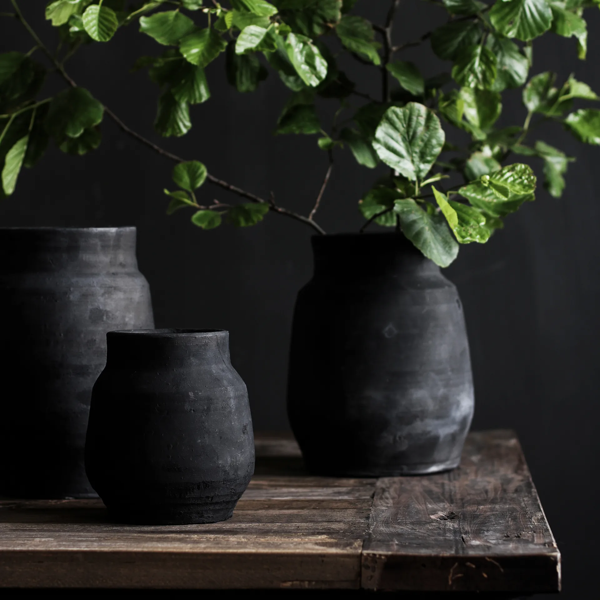 Vaso da fiori Hero S, Nero Tell Me More