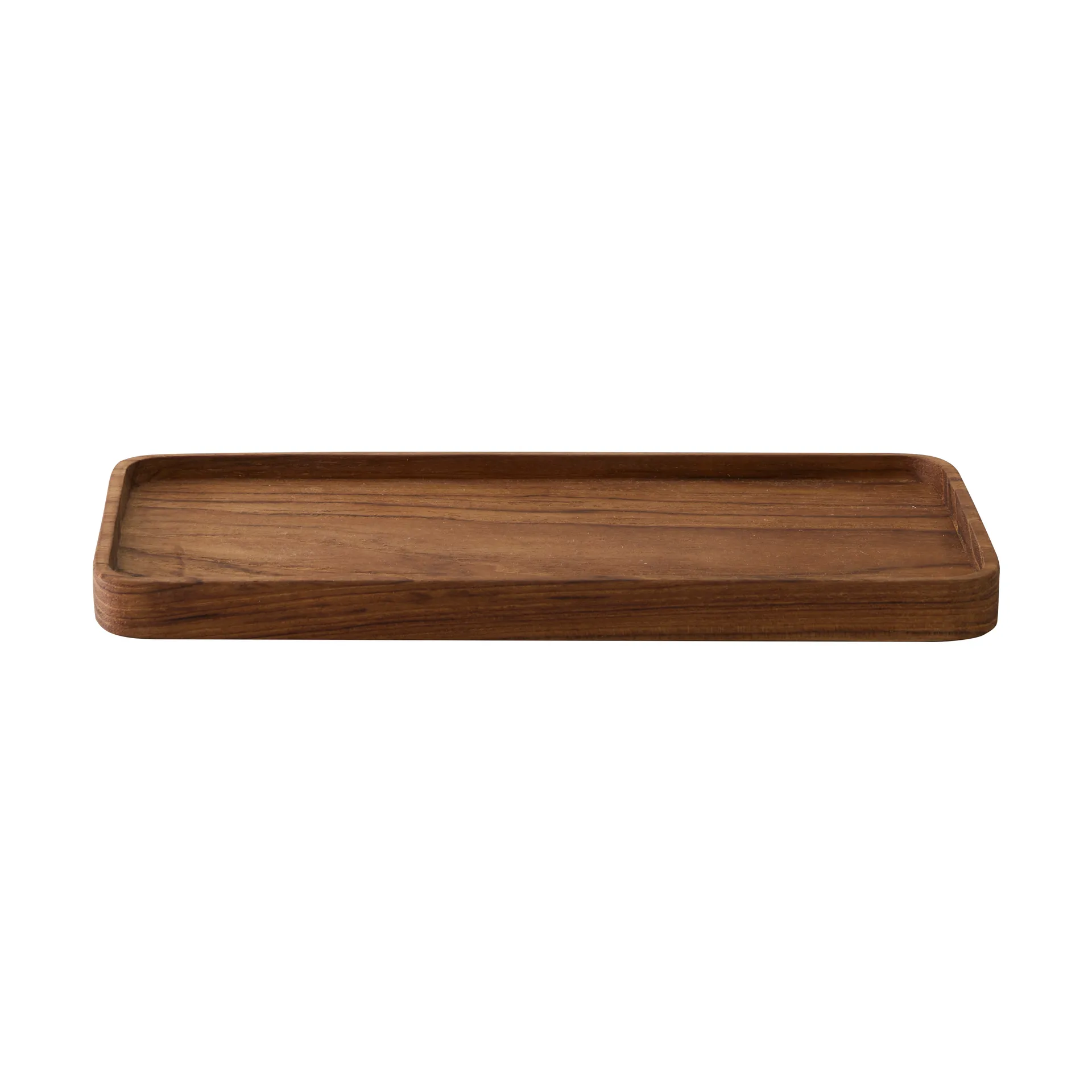 Vassoio da portata in teak 12,5x27,5 cm, Marrone Tell Me More