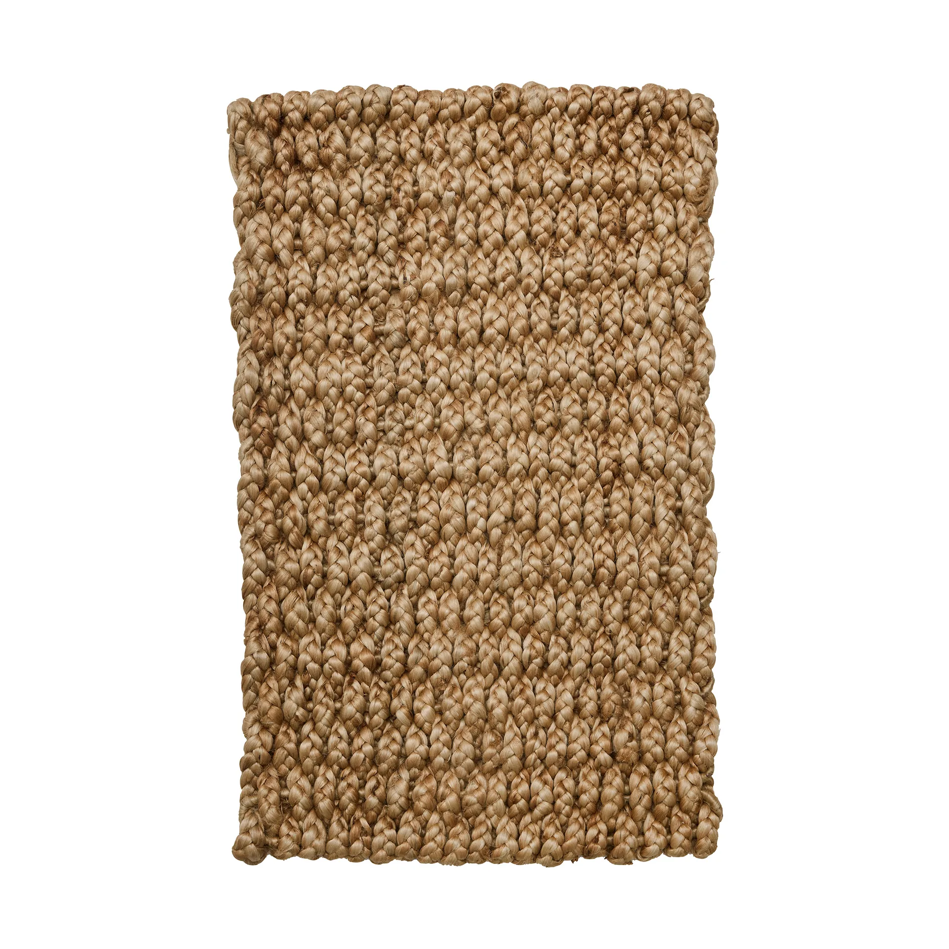 Zerbino in juta intrecciata Braided Tell Me More 45x75 cm, Natural Tell Me More