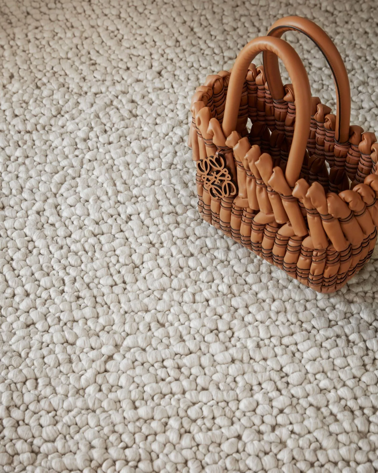 Andersdotter tappeto in lana, Beige-off white, 300x400 cm Tinted