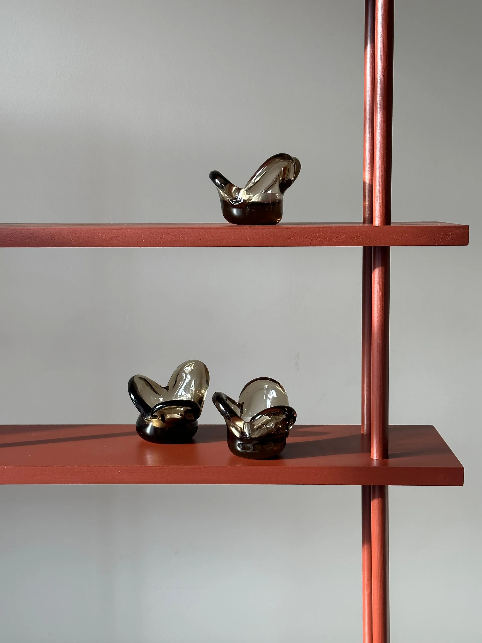 Candelabro Visser, Marrone Tinted