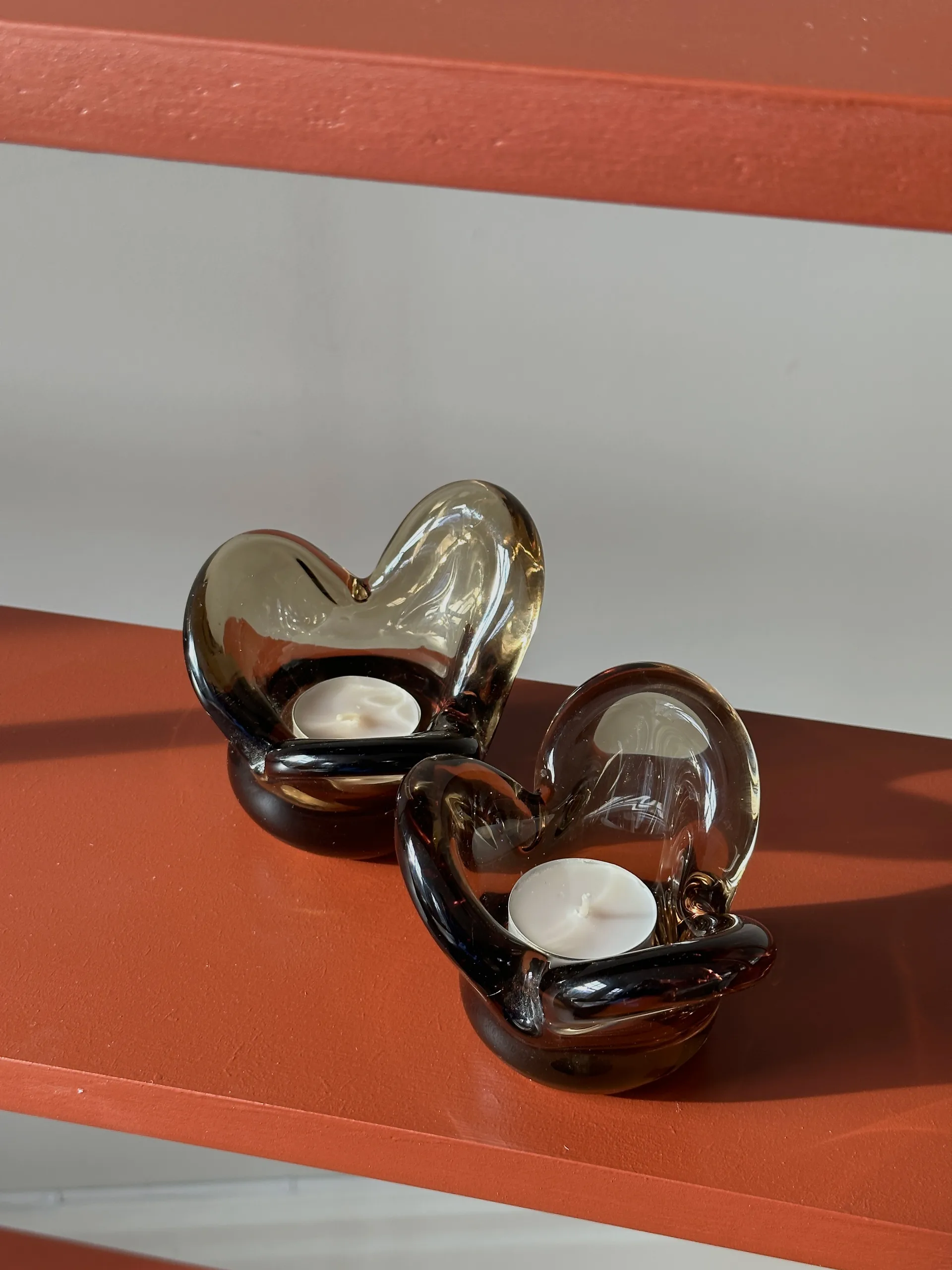 Candelabro Visser, Marrone Tinted