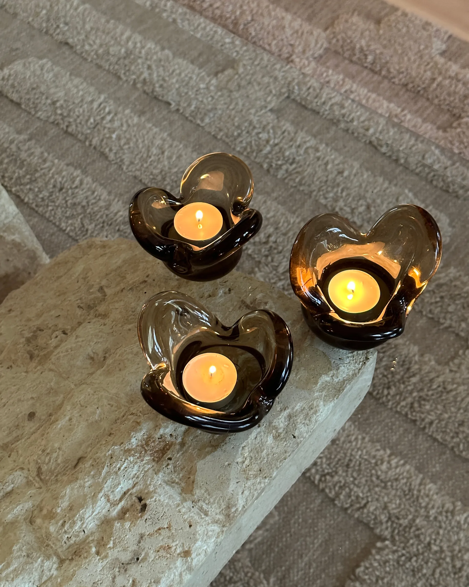 Candelabro Visser, Marrone Tinted