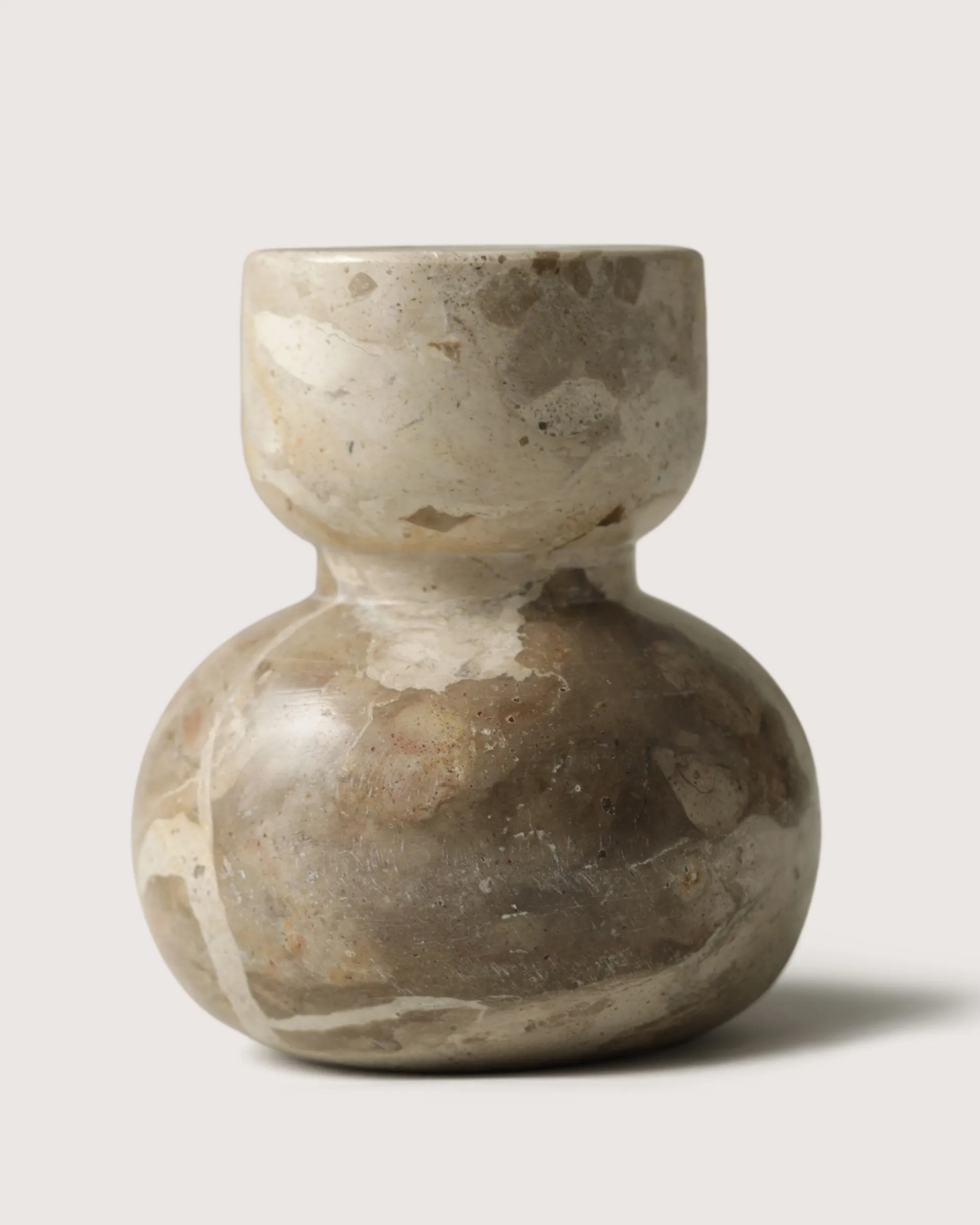 Candeliere Asker 10 cm, Beige Tinted