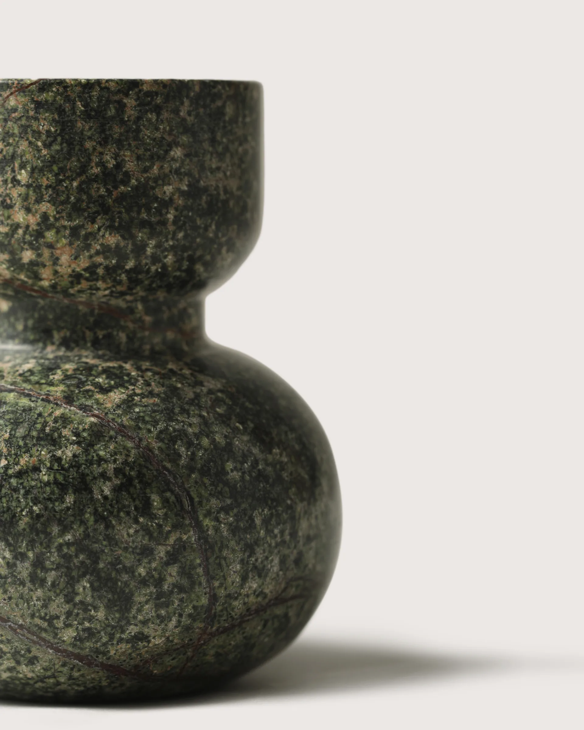 Candeliere Asker 10 cm, Grey Tinted