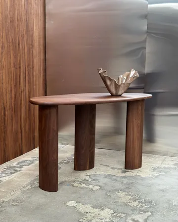 Consolle Lowe - Noce dark brown - Tinted