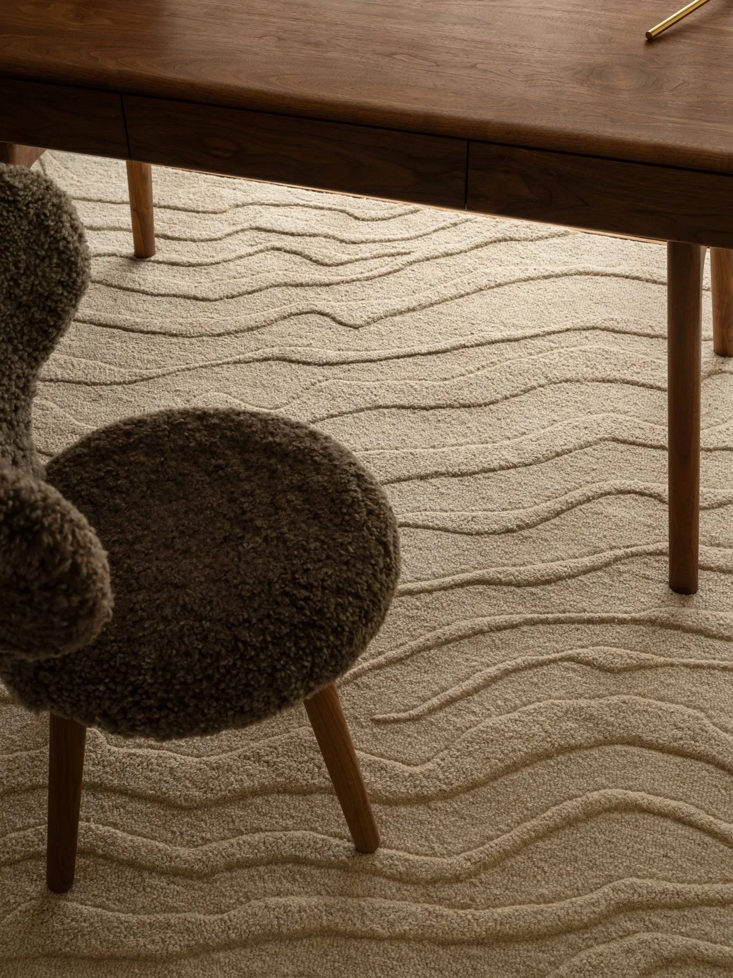 Duvell tappeto in lana, beige, 200x300 cm Tinted