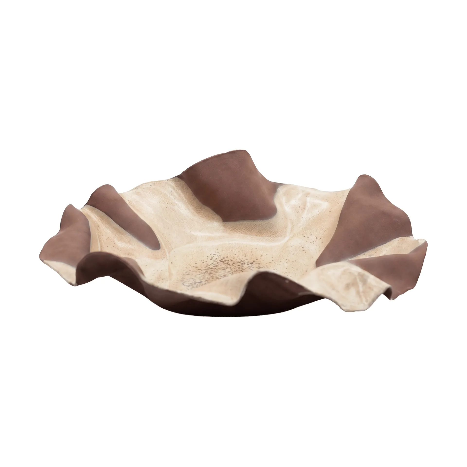 Hyllin piatto da portata, Marrone, 50x40x8 cm Tinted