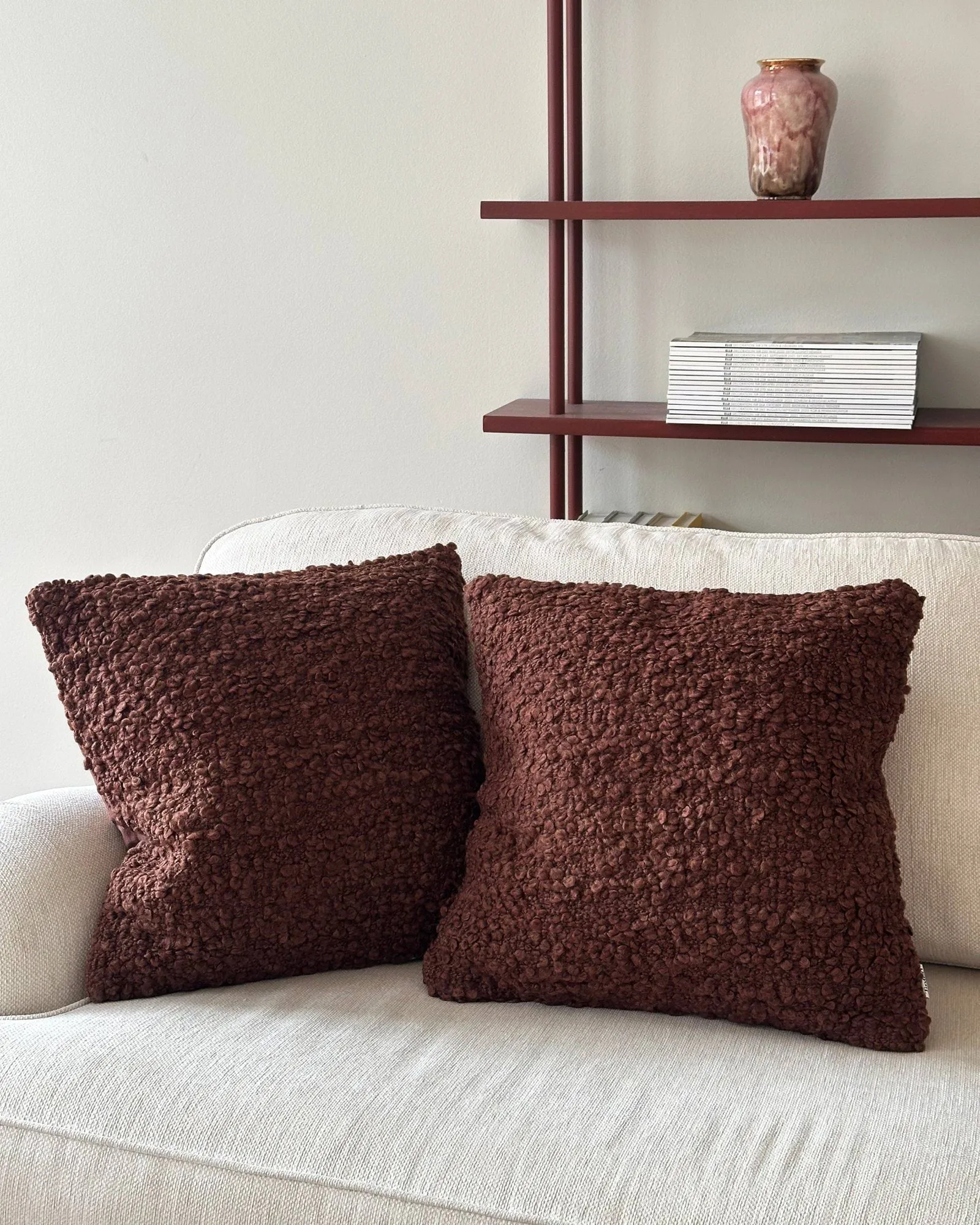 Levantin cuscino decorativo, marrone, 45x45 cm Tinted