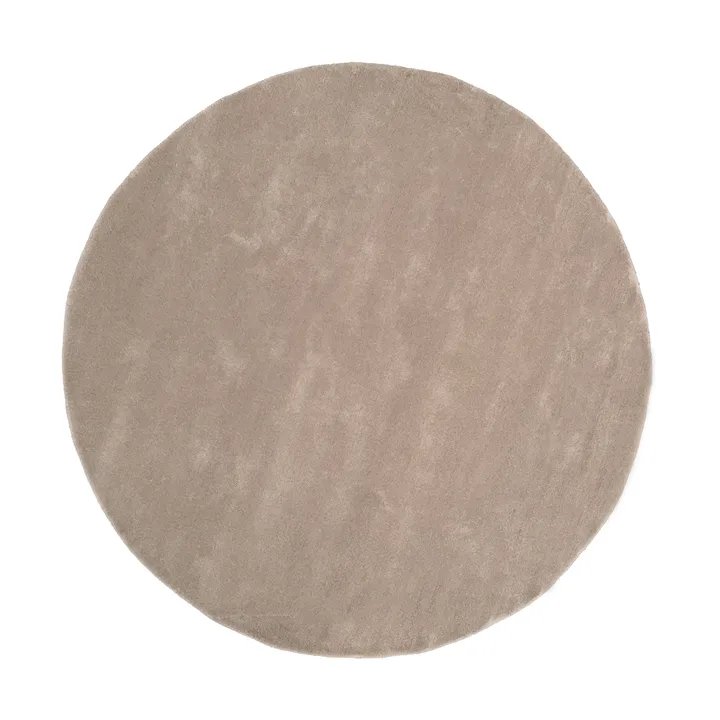 Liljehok tappeto in lana - beige, Ø300 cm - Tinted