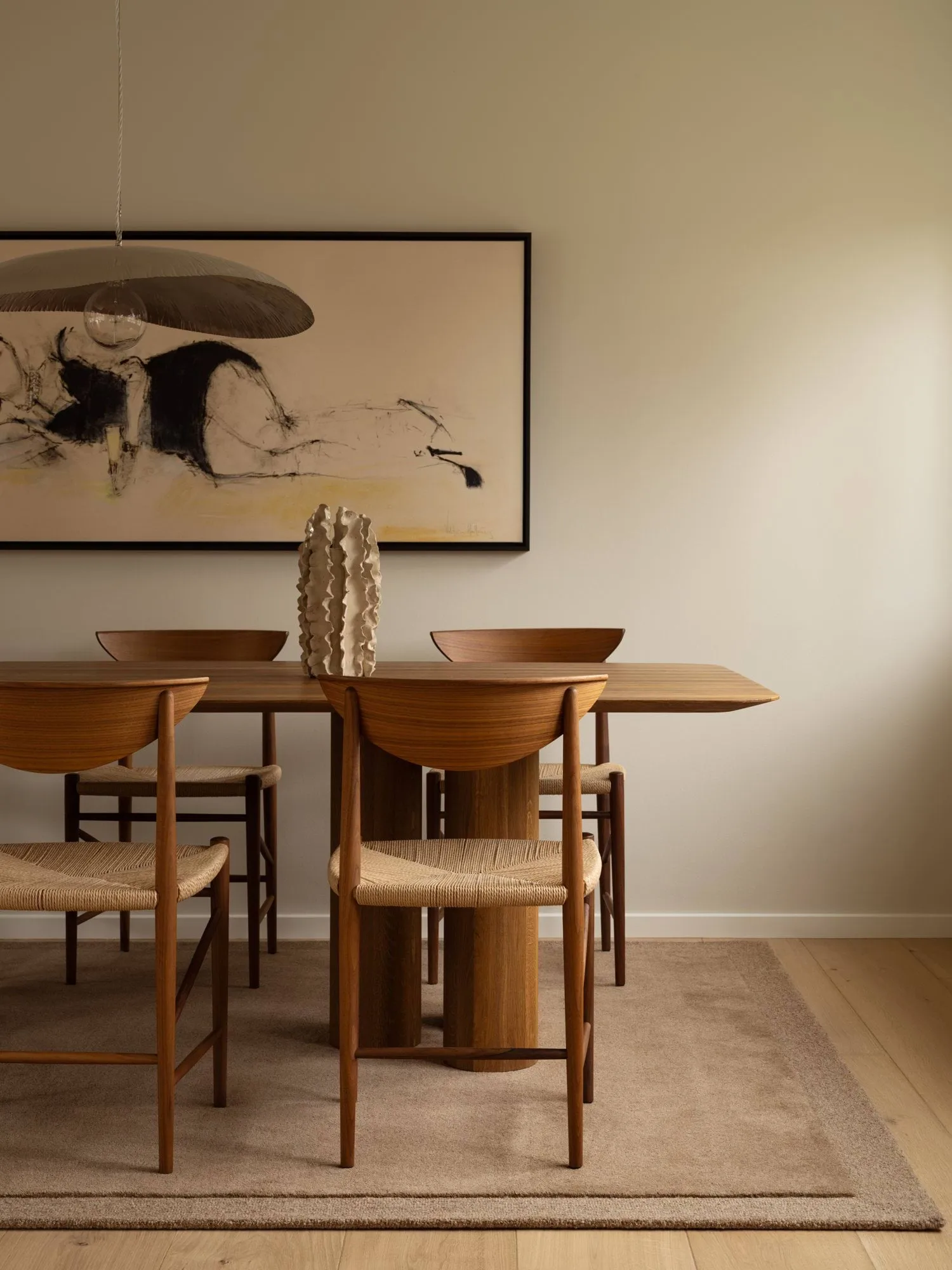 Louis tappeto in lana, beige marrone, 200x300 cm Tinted