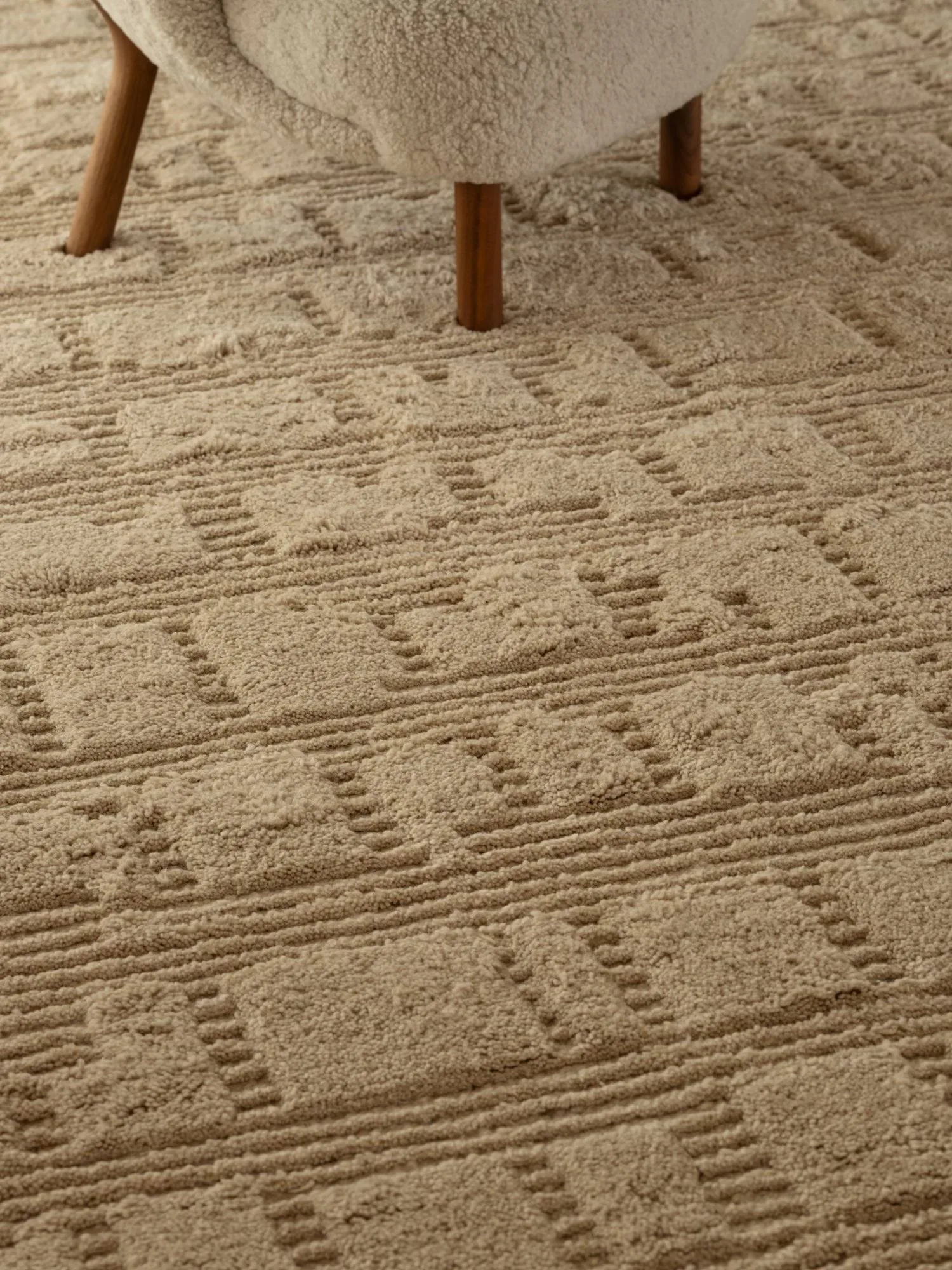 Lydahl tappeto in lana, beige, 200x300 cm Tinted