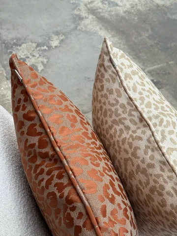 Norell cuscino decorativo - Leopard beige-off white, 50x50 cm - Tinted