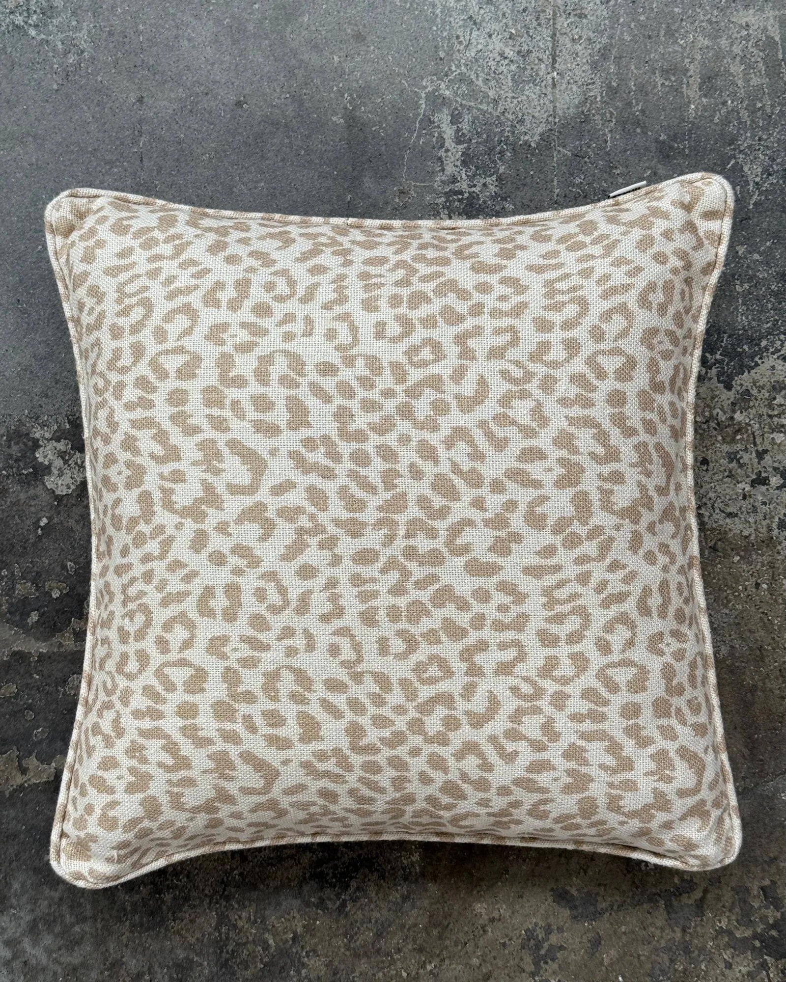 Norell cuscino decorativo, Leopard beige-off white, 50x50 cm Tinted