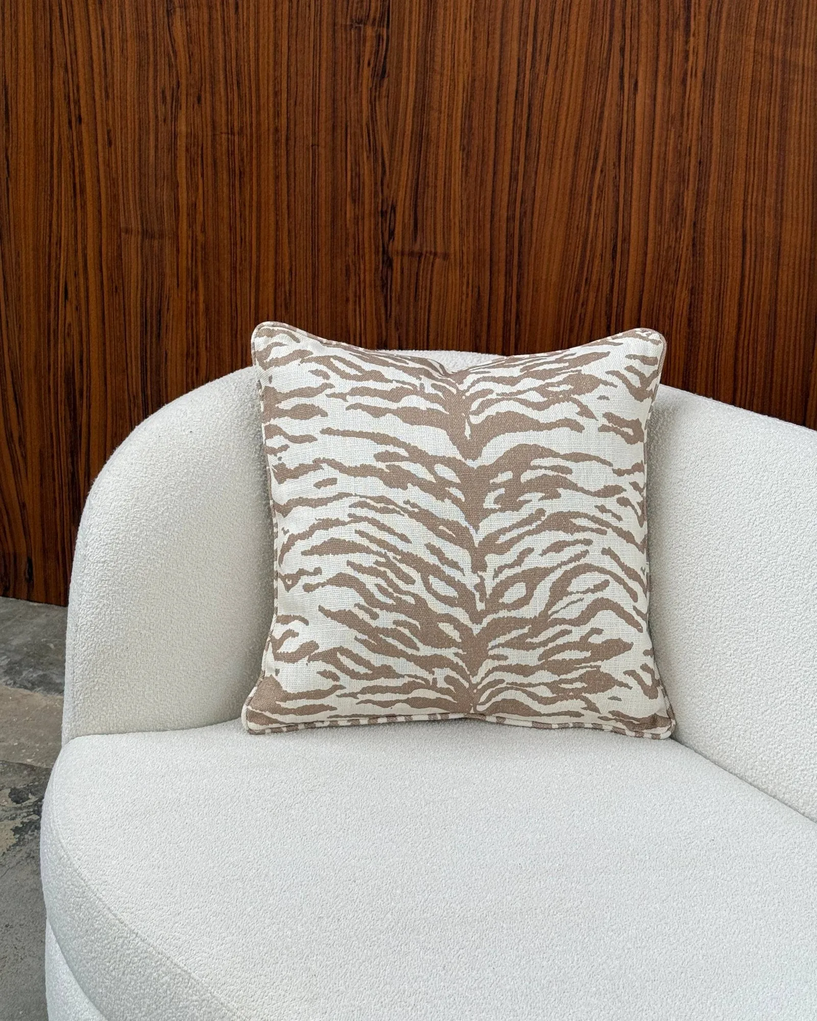 Norell cuscino decorativo, Tiger beige-off white, 50x50 cm Tinted