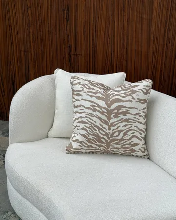 Norell cuscino decorativo - Tiger beige-off white, 50x50 cm - Tinted