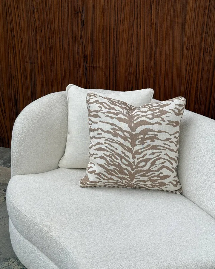 Norell cuscino decorativo - Tiger beige-off white, 50x50 cm - Tinted