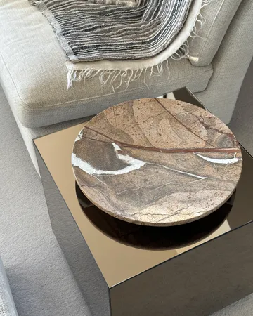 Piatto Falker - Pietra rossa - Tinted