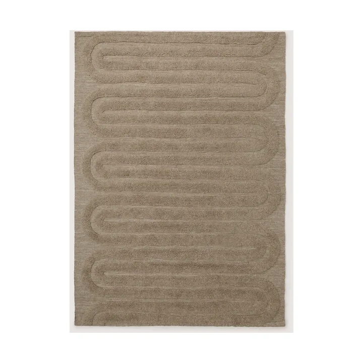 Riklund Riklund tappeto in lana - Beige-melange, 250x350 cm - Tinted