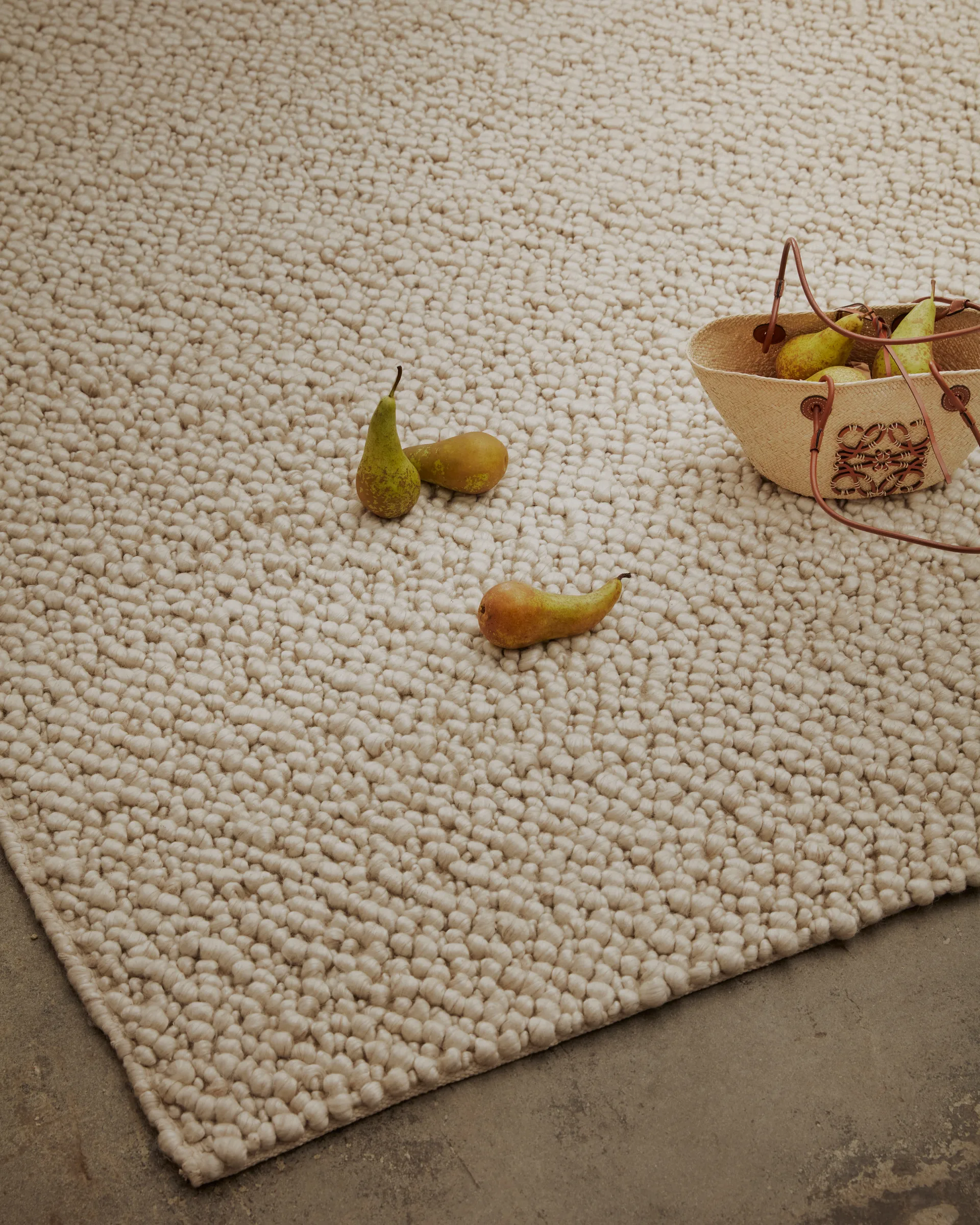 Tappeto in lana Andersdotter 200x300 cm, Beige-offwhite Tinted
