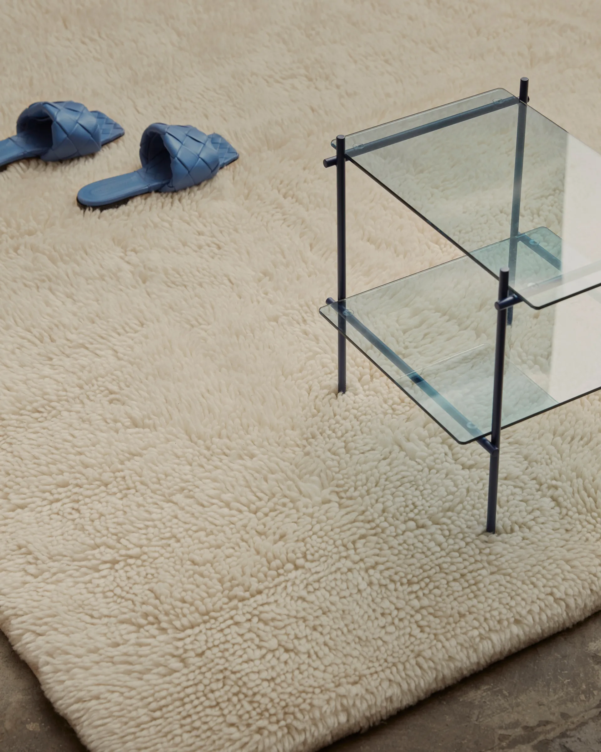 Tappeto in lana Bergius 170x240 cm, Offwhite Tinted