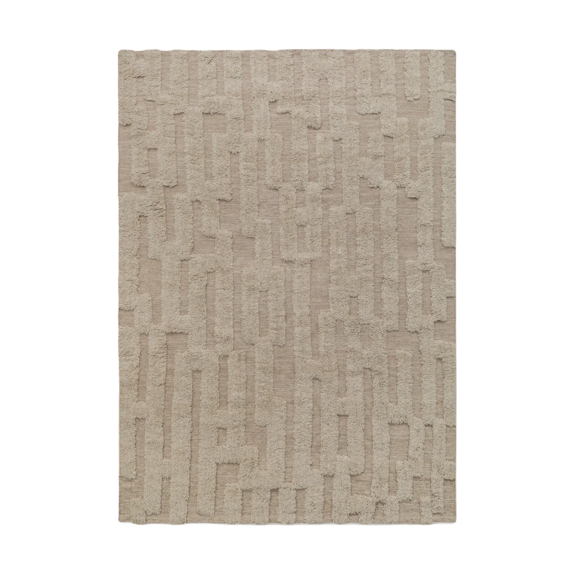 Tappeto in lana Bielke 200x300 cm, Beige-melange Tinted