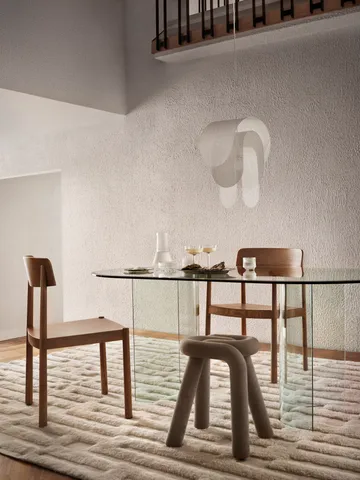 Tappeto in lana Bielke 200x300 cm - Offwhite - Tinted