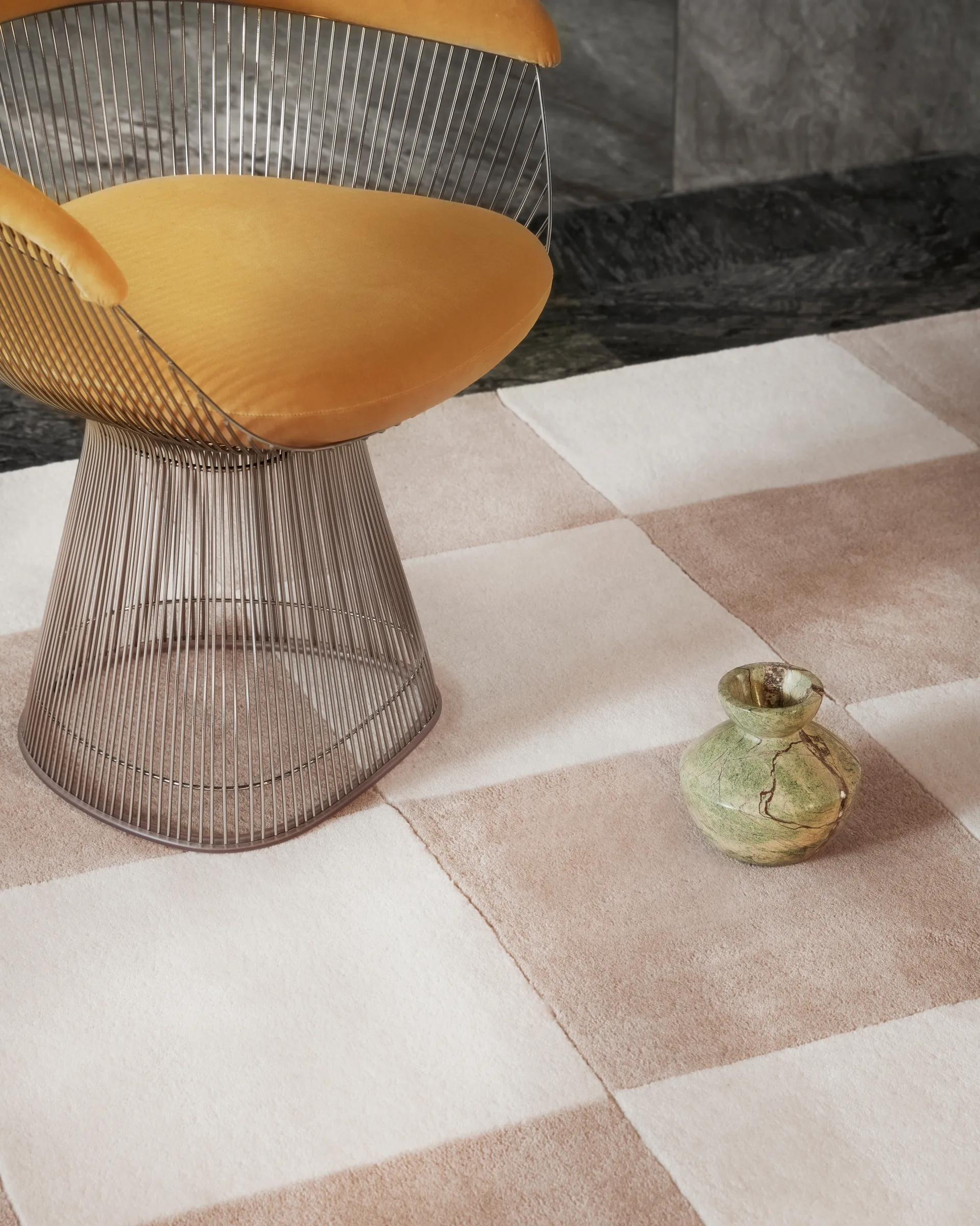 Tappeto in lana Hafstrom 170x240 cm, Beige-white Tinted