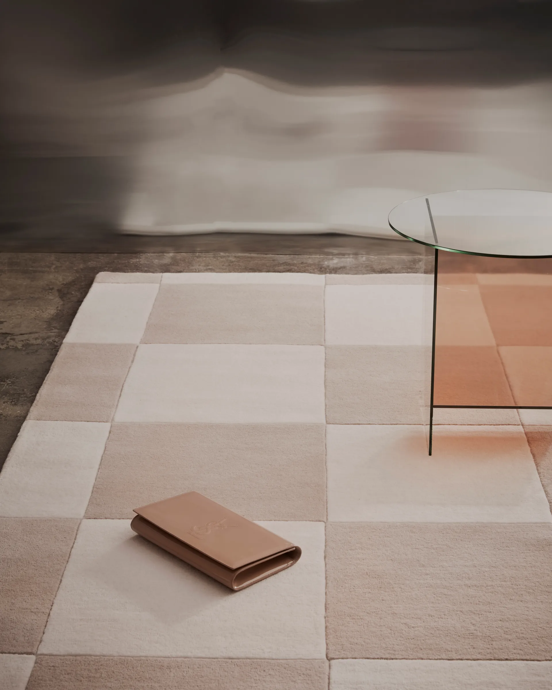 Tappeto in lana Hafstrom 250x350 cm, Beige-white Tinted