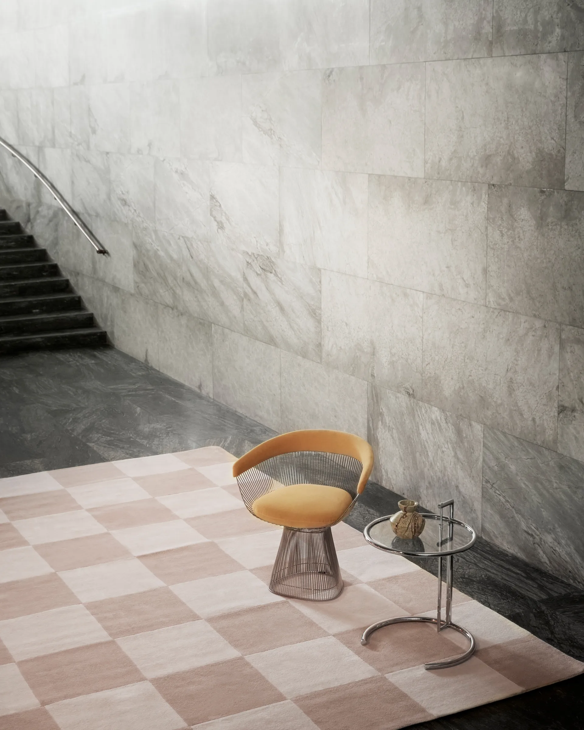 Tappeto in lana Hafstrom 250x350 cm, Beige-white Tinted