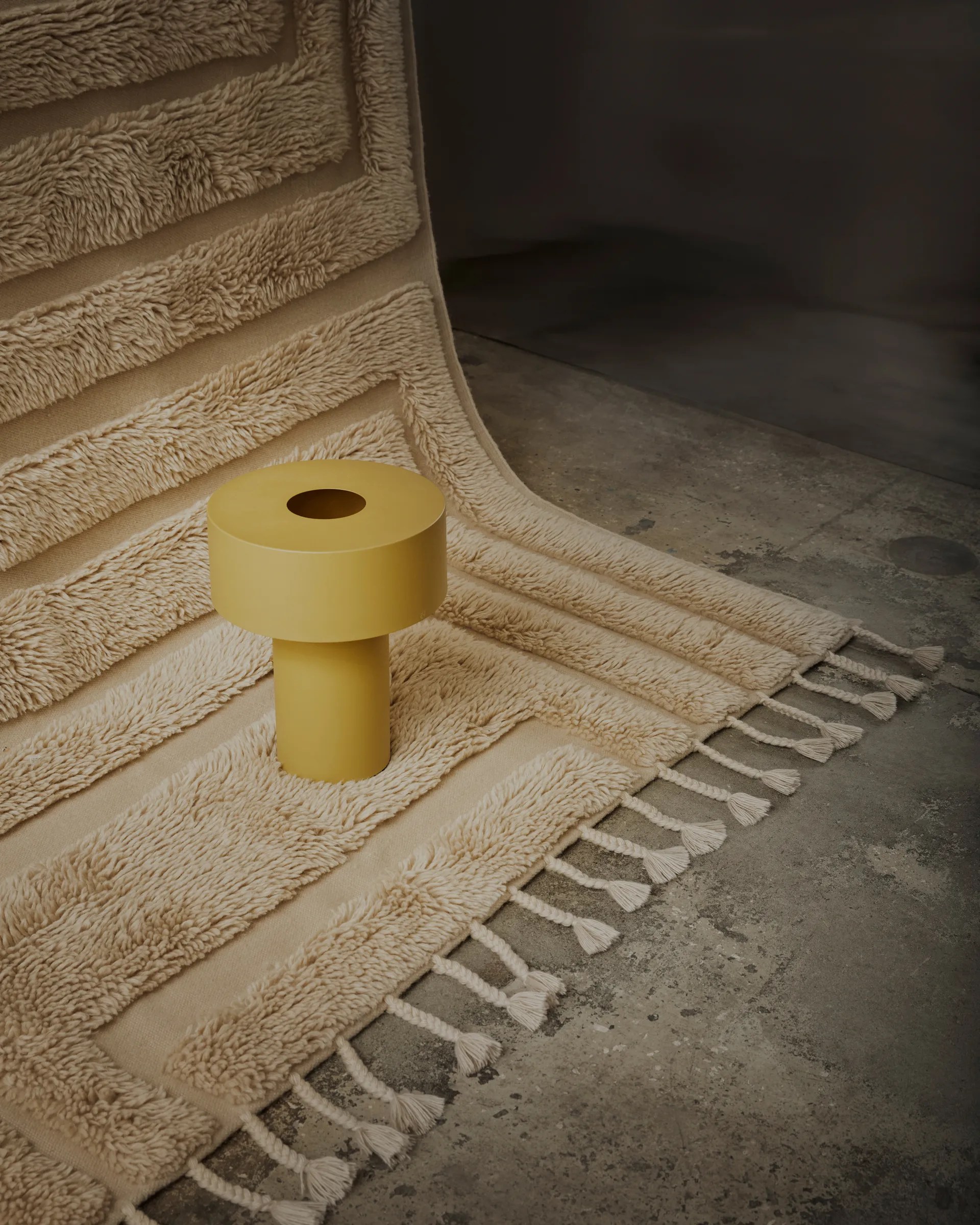 Tappeto in lana Kask 200x300 cm, Beige Tinted