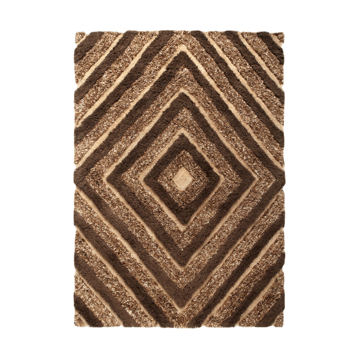 Tappeto in lana Stenborg 170x240 cm - Brown - Tinted