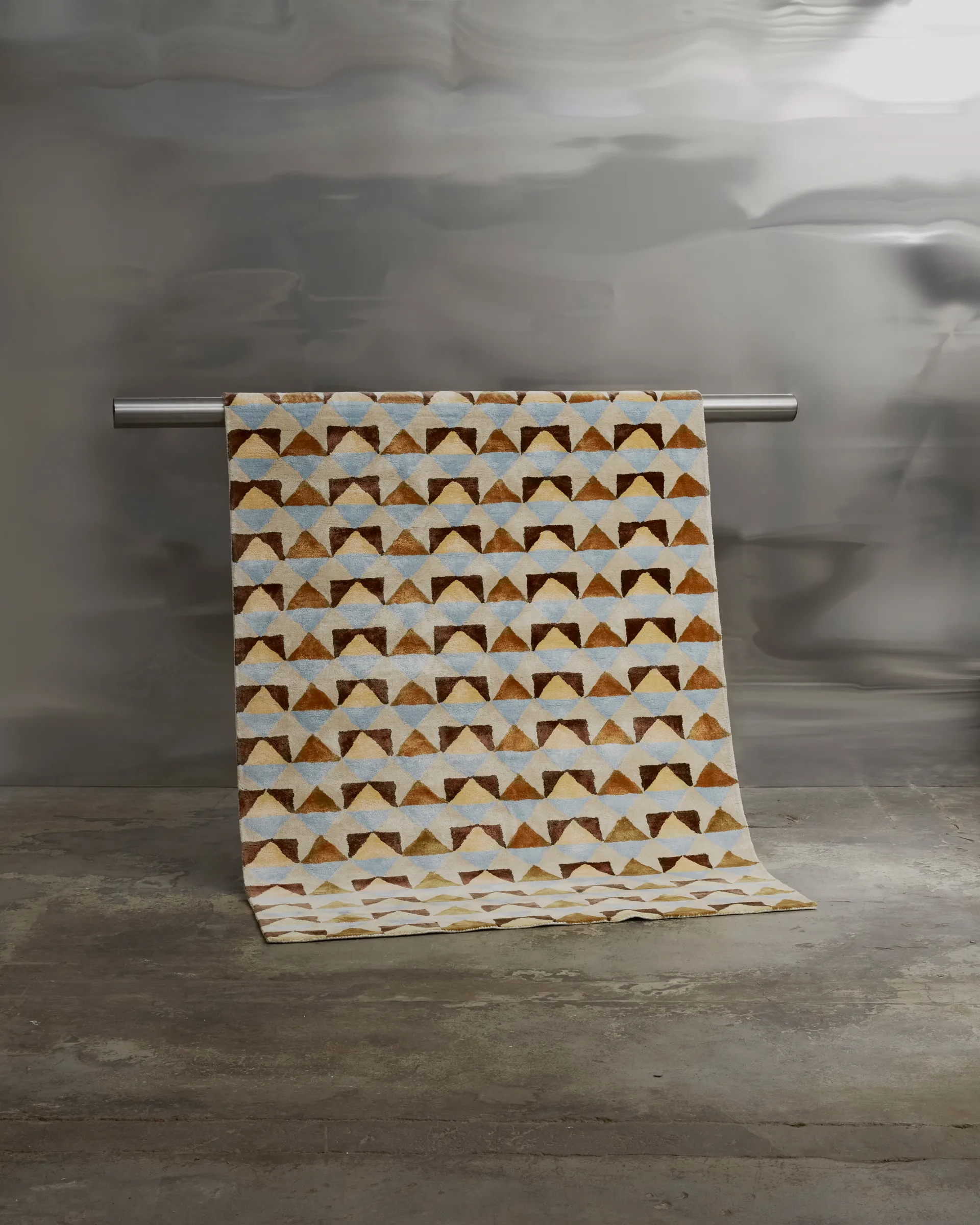 Tappeto in viscosa Mellin 170x240 cm, Multi Tinted