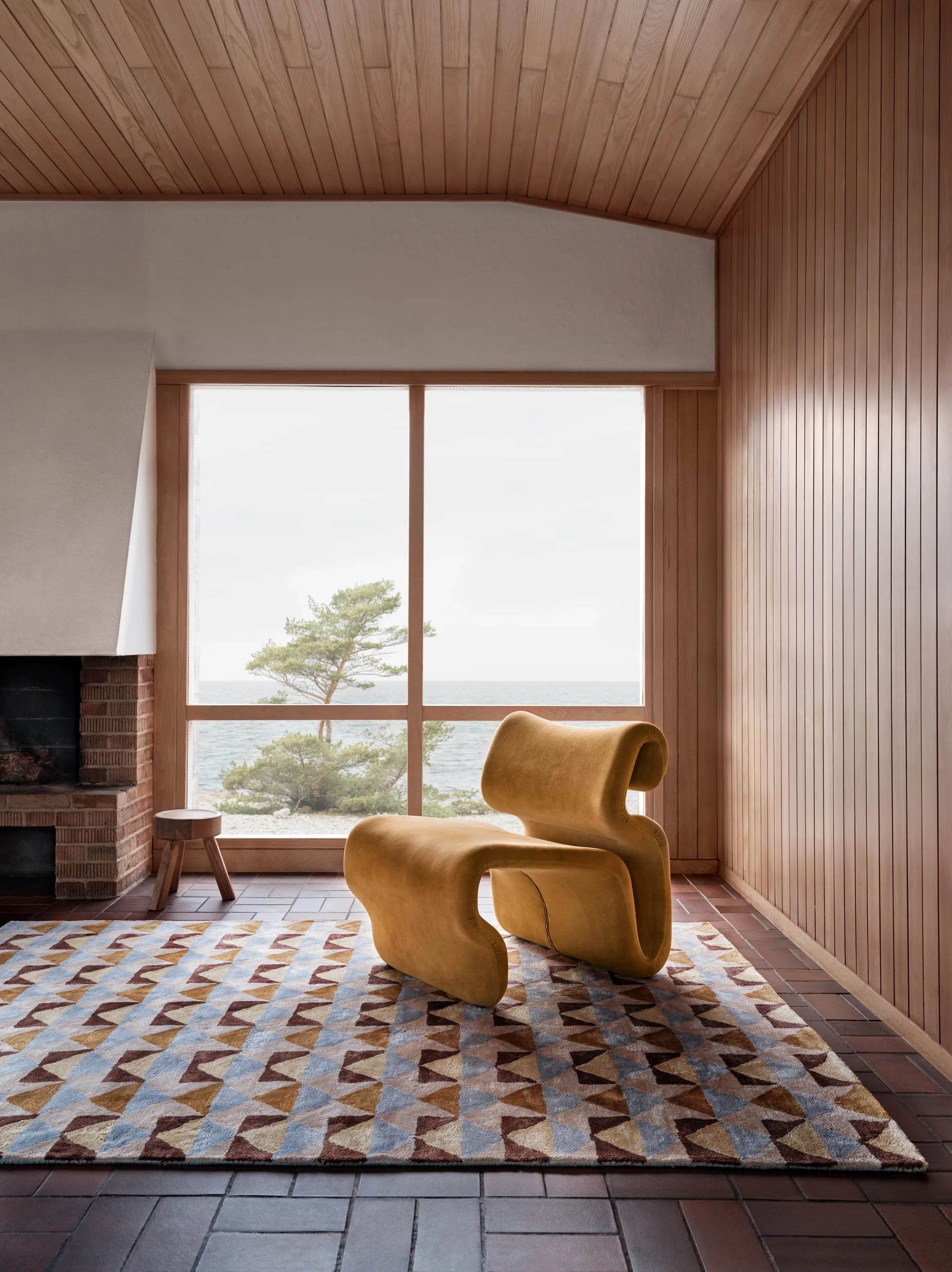 Tappeto in viscosa Mellin 200x300 cm, Multi Tinted