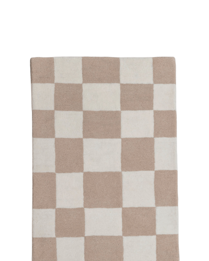 Tappeto per l'ingresso in lana Hafstrom 80x250 cm - Beige-white - Tinted