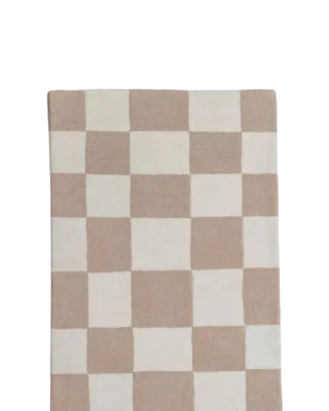 Tappeto per l'ingresso in lana Hafstrom 80x300 cm - Beige-white - Tinted