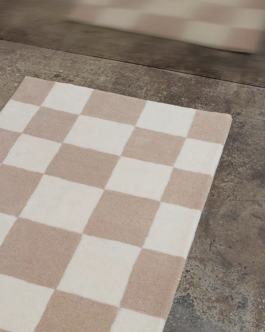 Tappeto per l'ingresso in lana Hafstrom 80x300 cm, Beige-white Tinted