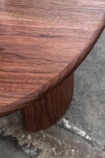 Tavolino Lowe - Noce dark brown - Tinted