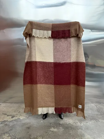 Tunell plaid in lana - multicolore, 130x170 cm - Tinted