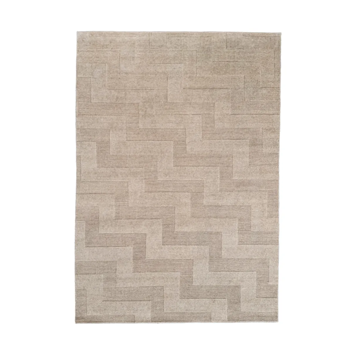 Valmont Valmont tappeto in lana, Beige-melange, 200x300 cm Tinted