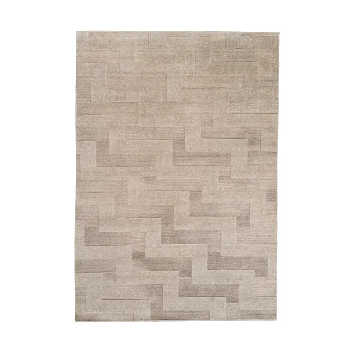 Valmont Valmont tappeto in lana - Beige-melange, 250x350 cm - Tinted