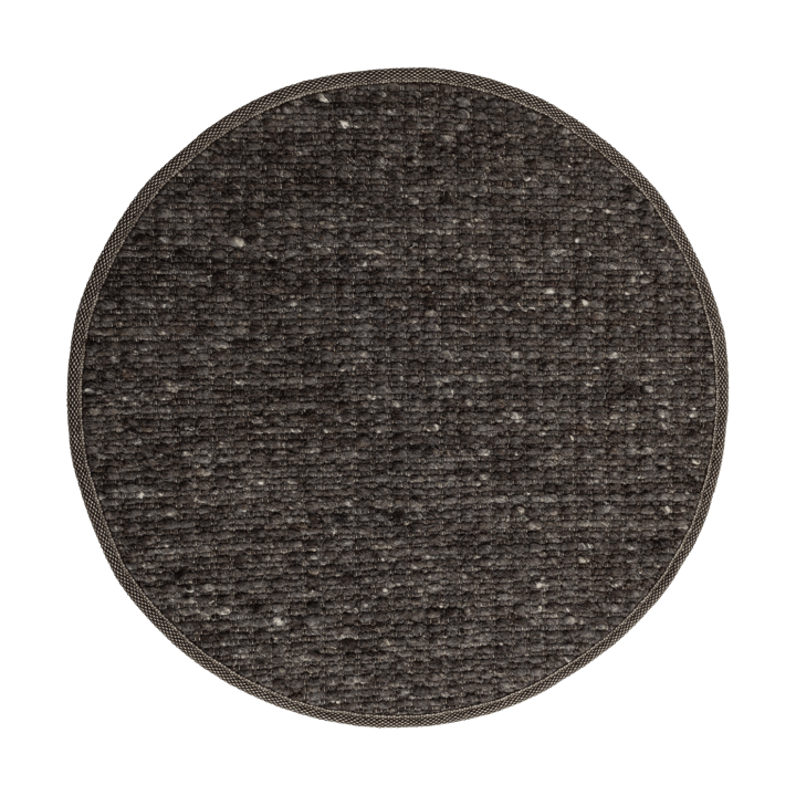 Tappeto rotondo Greenland Swift - Antracite n. 83, Ø170 cm - Tisca