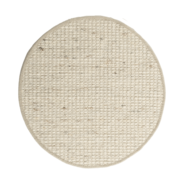 Tappeto rotondo Greenland Swift, Bianco naturale n. 11, Ø170 cm Tisca