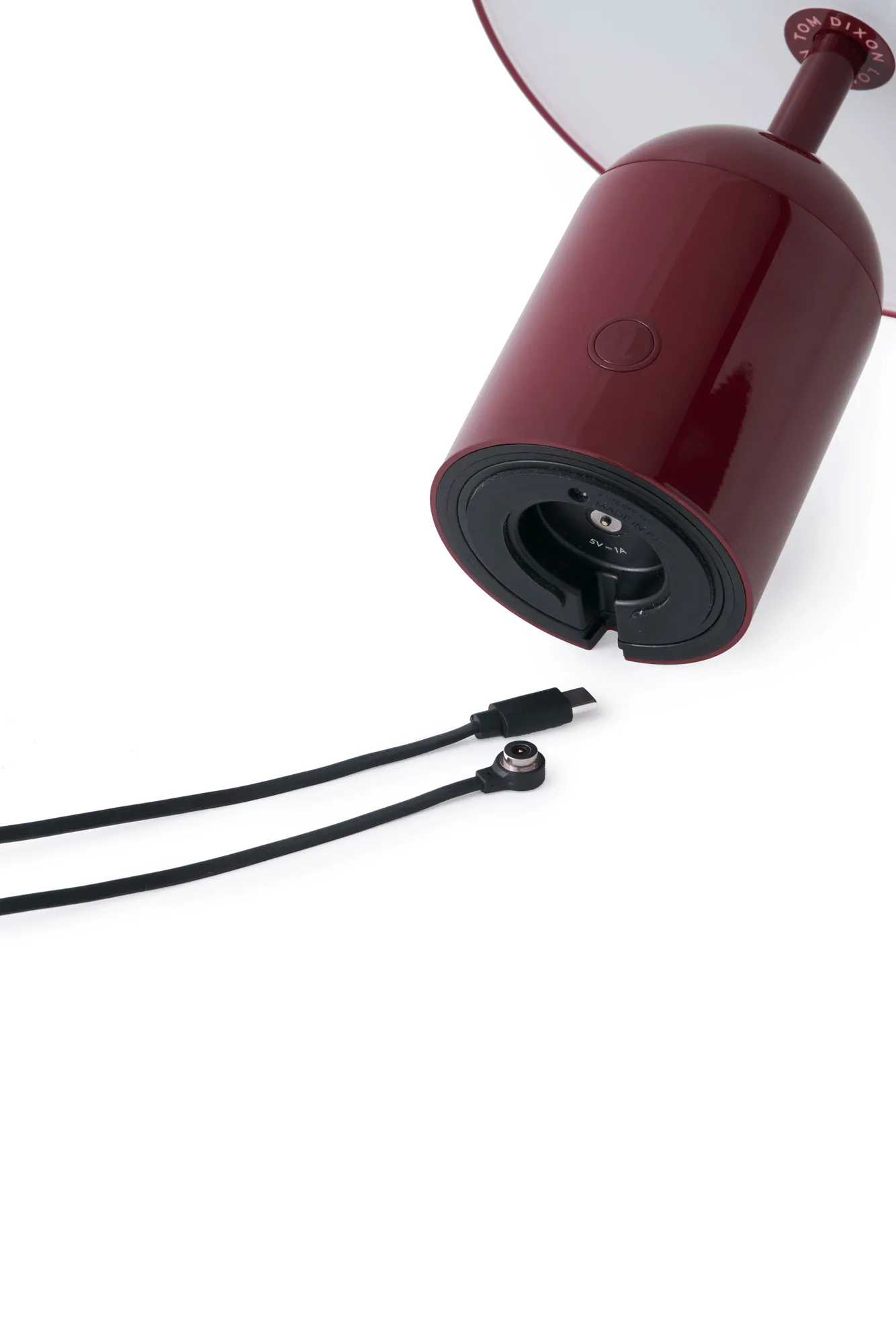 Bell Portabel LED lampada da tavolo 28 cm v.2, Borgogna Tom Dixon