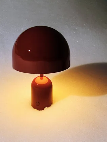 Bell Portabel LED lampada da tavolo 28 cm v.2 - Borgogna - Tom Dixon