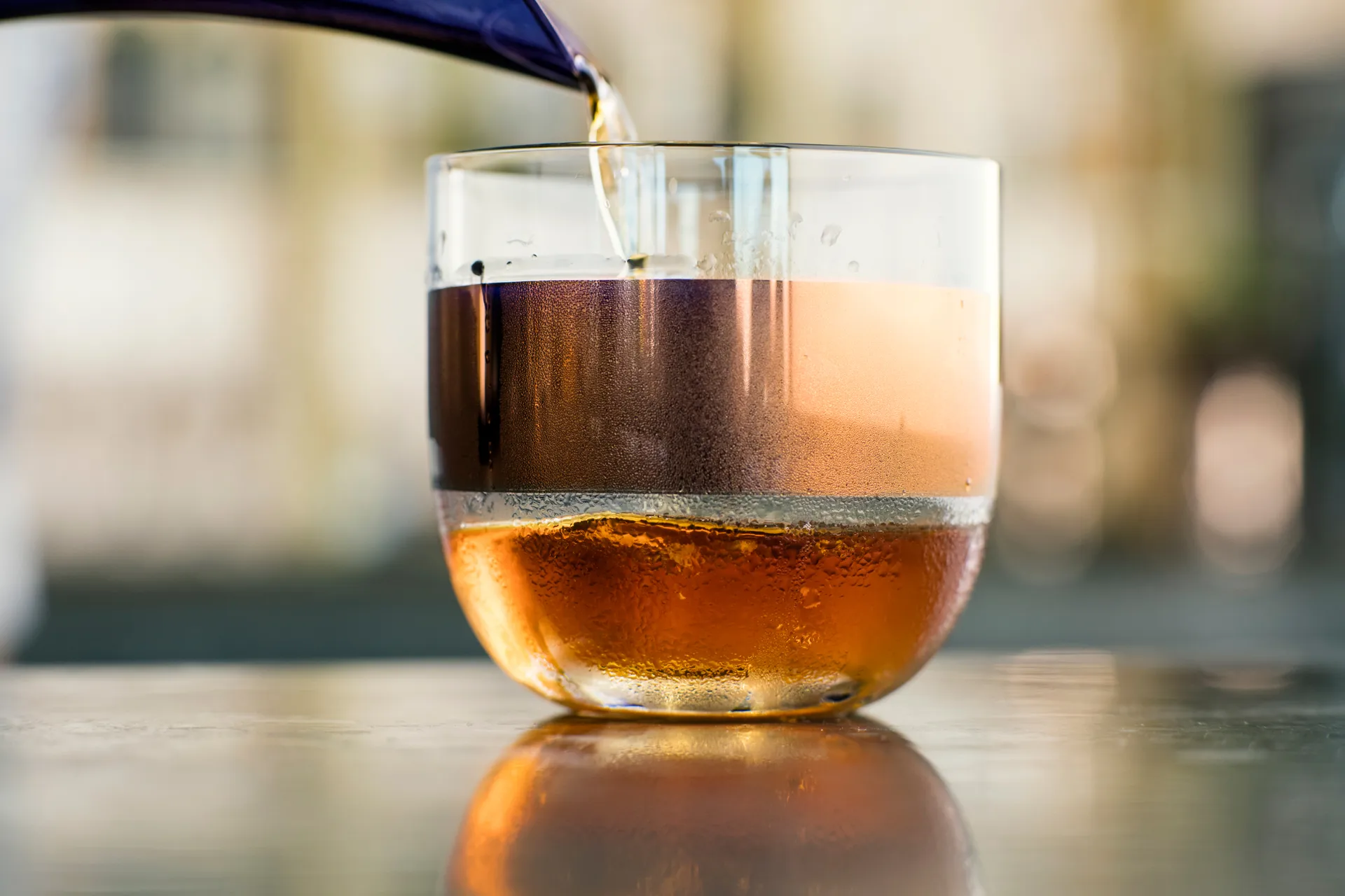 Bicchieri da whisky Tank 30 cl confezione da 2, Clear-copper Tom Dixon