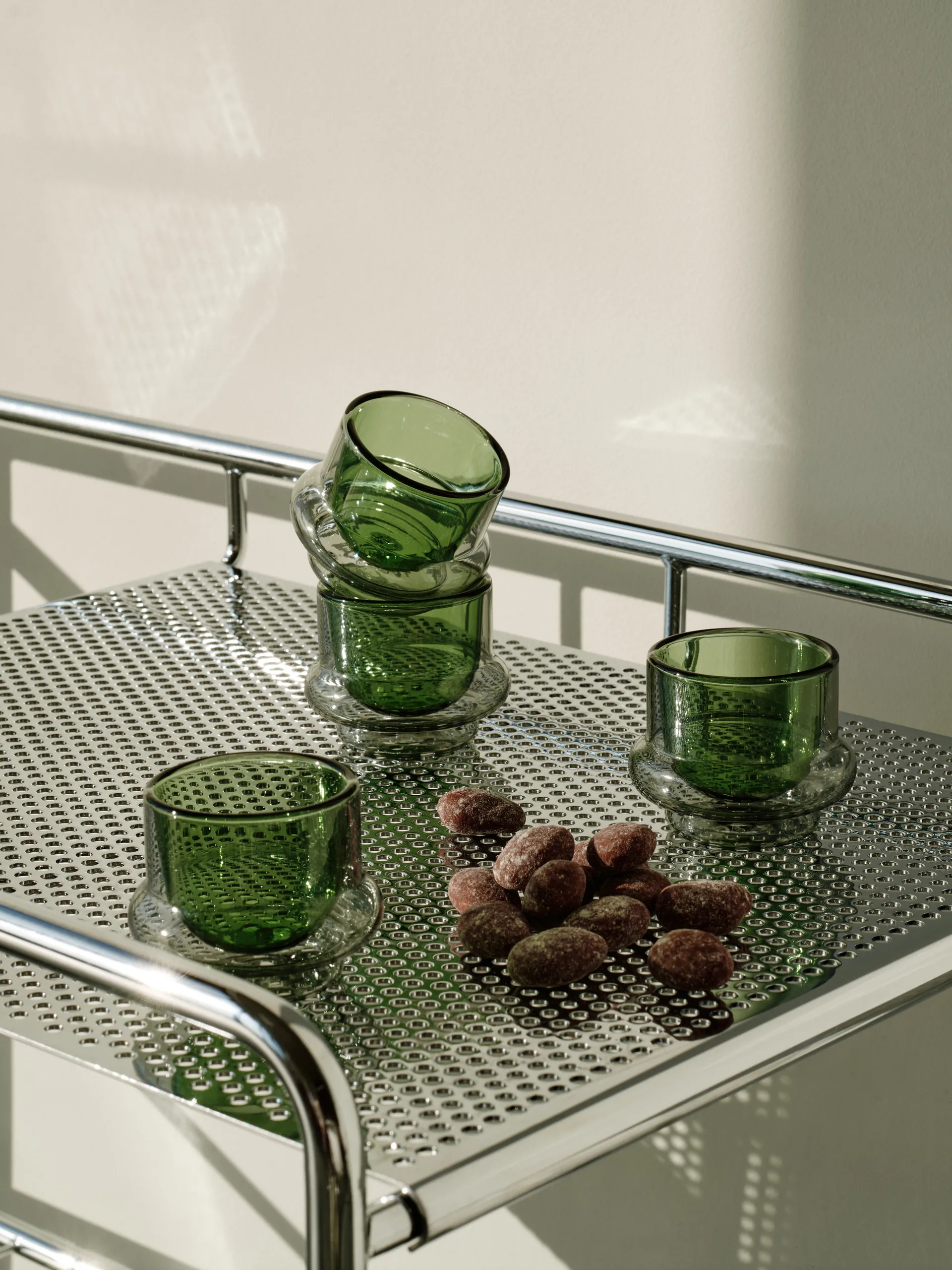 Bump tazzina da espresso 5 cl confezione da 4, Verde Tom Dixon