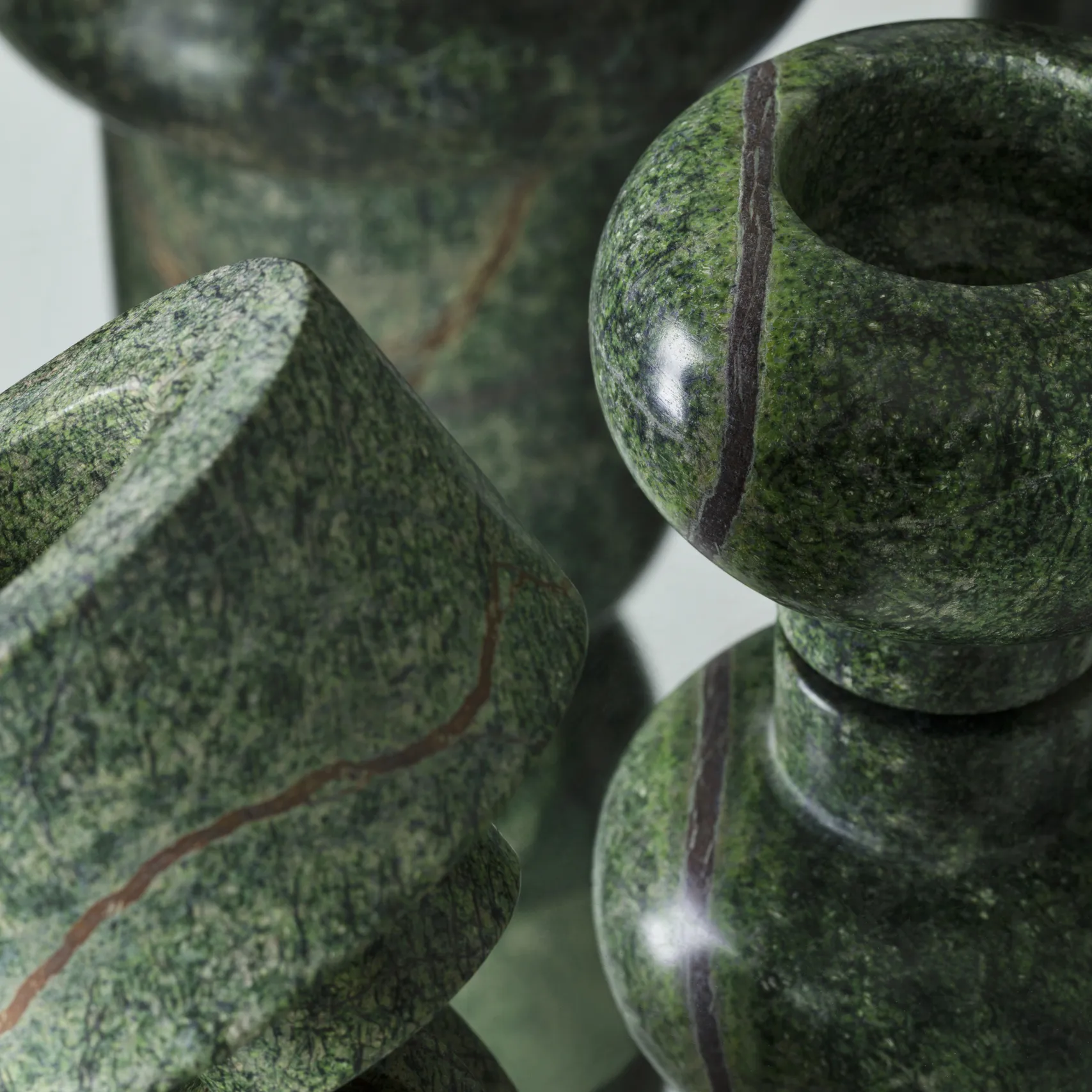 Candeliere Rock grande, Verde Tom Dixon